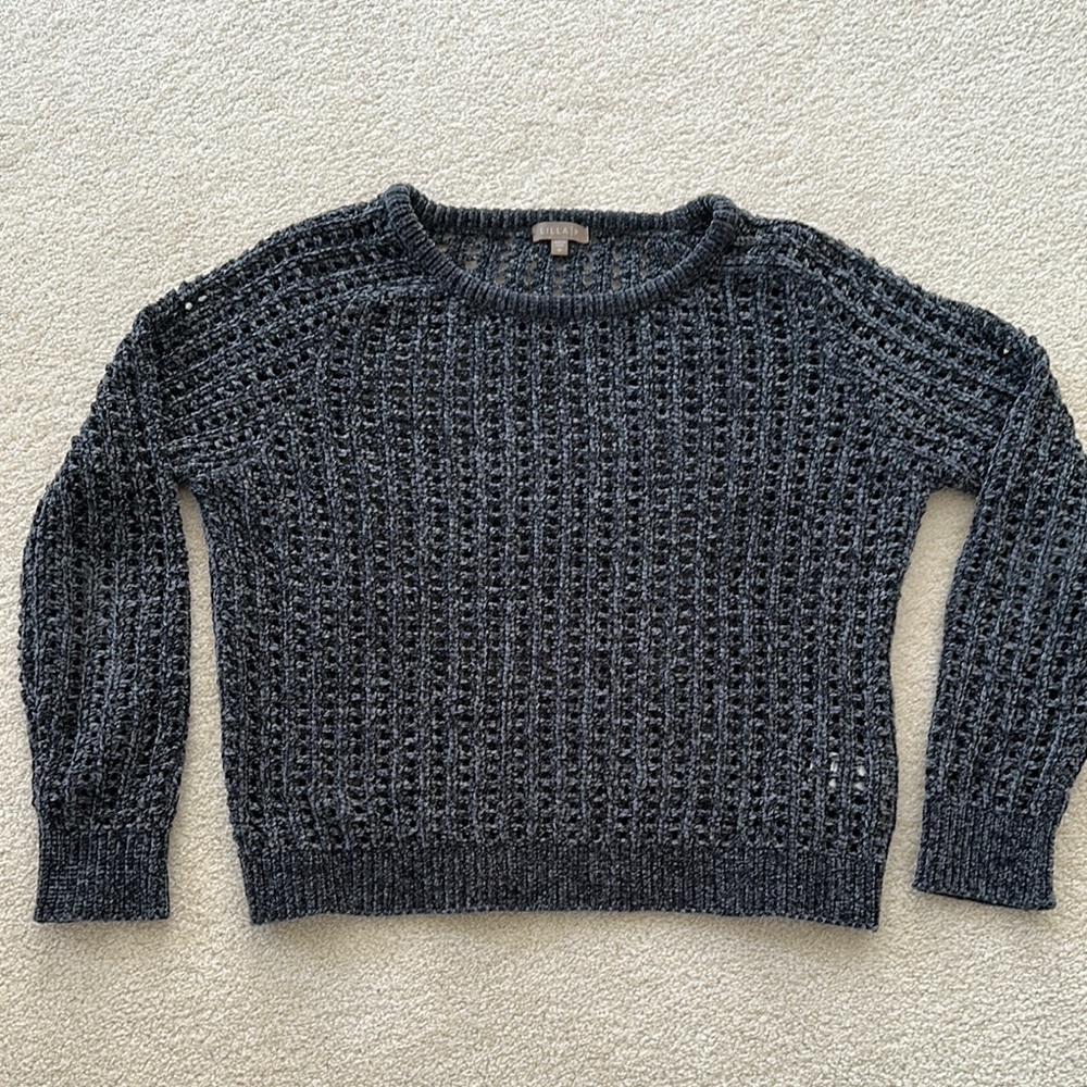Cozy Black Knit Sweater